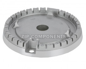 Рассекатель пламени для встраиваемых газовых варочных панелей, серый Bosch 12012909